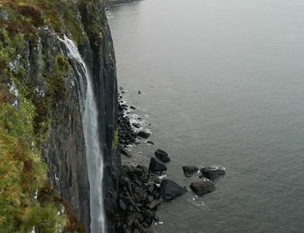 Waterfall at Kilt Rock